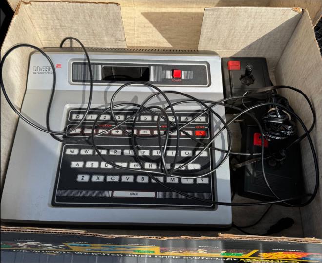 The Odyssey², complete in the box